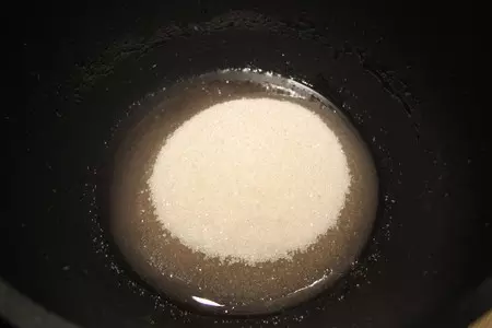 Мороженое с васаби и  грушей  гриль .: шаг 2