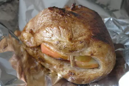 Сочный шницель с яблоками и морковным гарниром: шаг 4