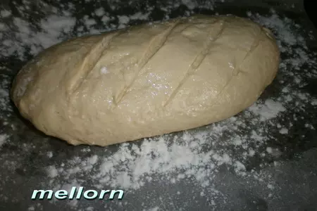 Кукурузно-пшеничный батон с сыром: шаг 4