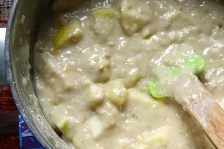 Диетический пирог с грушами и овсяными хлопьями: шаг 4