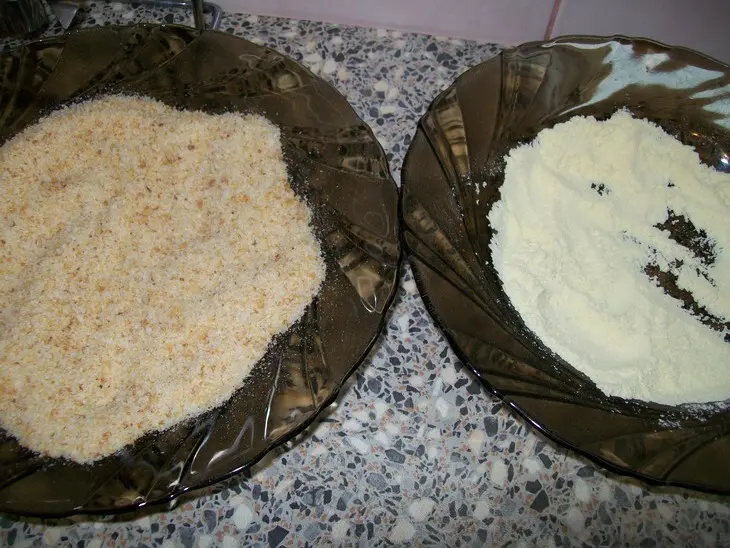 Шницель караджарджева по мотивам балканской кухни: шаг 4