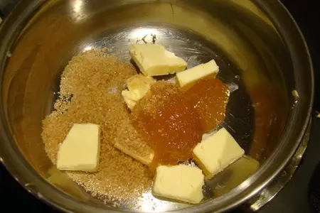 Груши с хрустящими хлопьями и тыквенными семечками: шаг 3