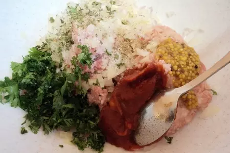 Мини-пирожки из заварного теста с мясом: шаг 4