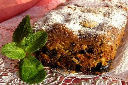 Миндальный кекс с черносливом от ги: шаг 7