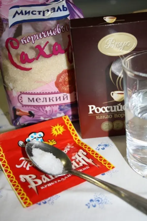 Домашний шоколадный сироп.: шаг 1
