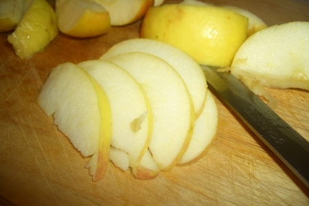 Печень индейки тушеная с яблоками: шаг 2