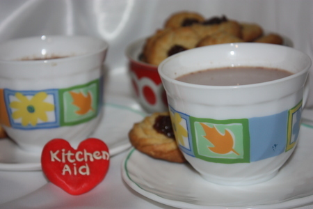 Какао с печеньем курабье для kitchenaid: шаг 15