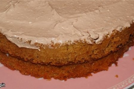 Американский торт (cake with dark chocolate buttercream): шаг 6