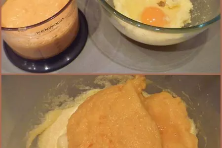 Печенье домашнее с хурмой: шаг 3