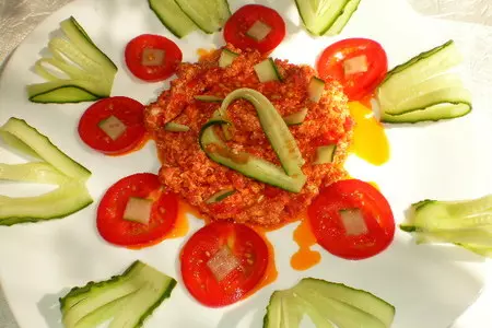 Чыгыртма с помидорами и яйцом: шаг 8