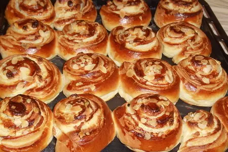Булочки с творогм и изюмом: шаг 5
