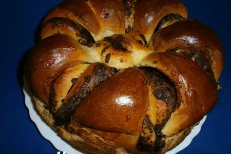 Апельсиновый пирог с шоколадом: шаг 10