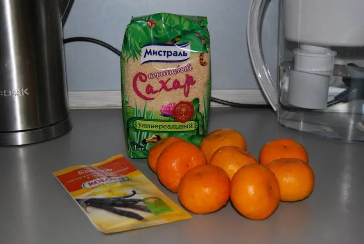 Мандариновый чизкейк: шаг 1