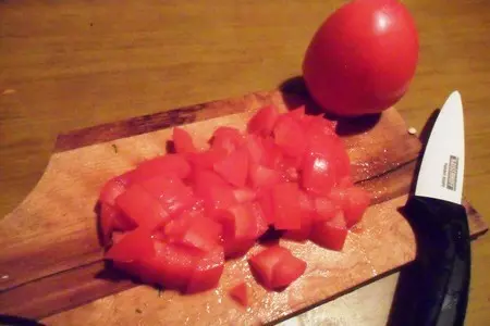 Стручковая фасоль, запечённая с яйцом: шаг 4