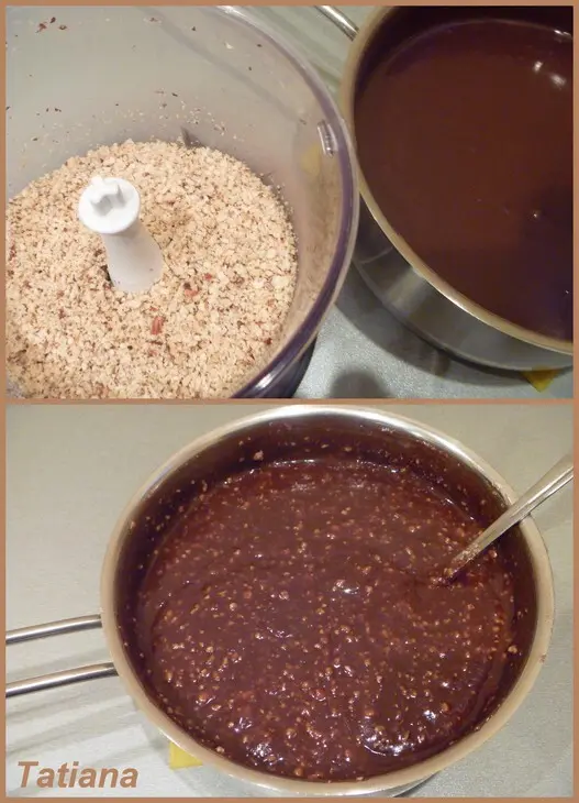 Шоколадно-ореховая паста: шаг 6