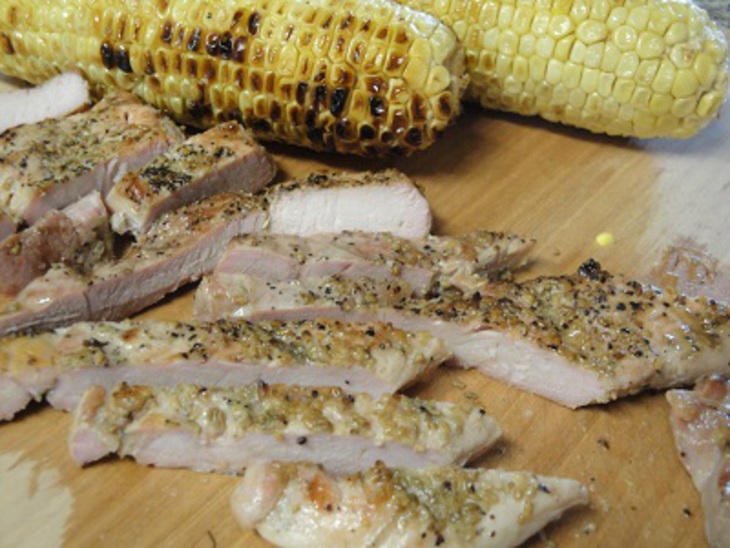 Свинина с фенхелем под чесночным соусом с кукурузой: шаг 8