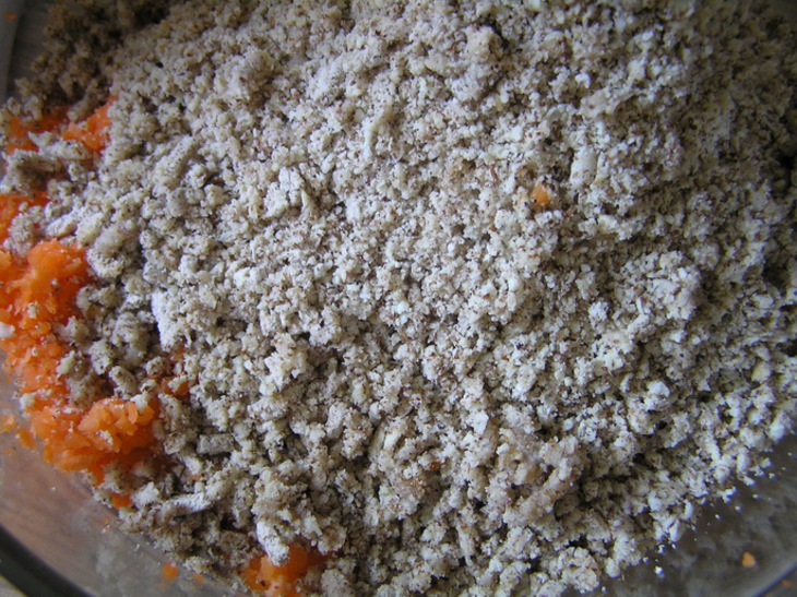 Итальянский морковный пирог torta di carote dietetika: шаг 3