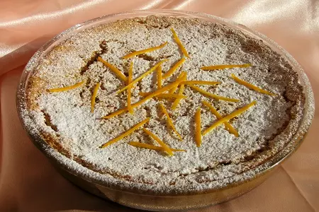 Итальянский морковный пирог torta di carote dietetika: шаг 11