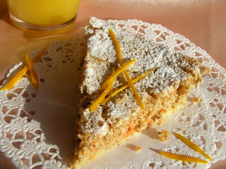 Итальянский морковный пирог torta di carote dietetika: шаг 12
