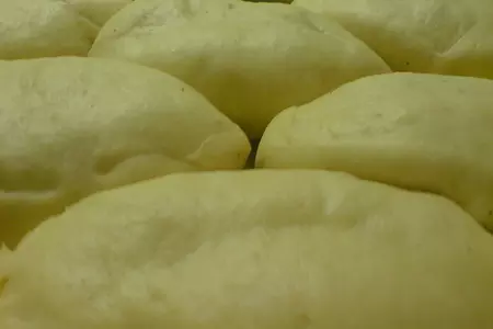 Булочки-сайки-лентяйки с горьким шоколадом: шаг 4