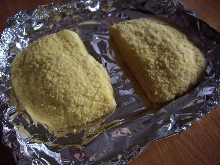 Кордон блю из мяса цыплёнка с "капрезе“: шаг 2