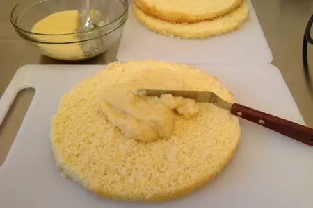 Торт  "фруктовый аромат". (без глютена и лактозы): шаг 7