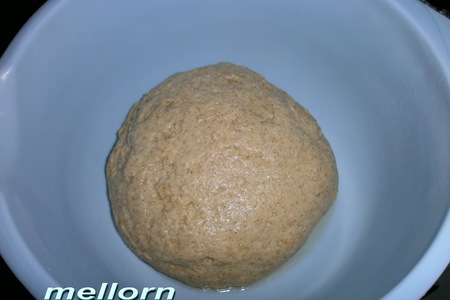 Ржано-пшеничный хлеб с сыром: шаг 1