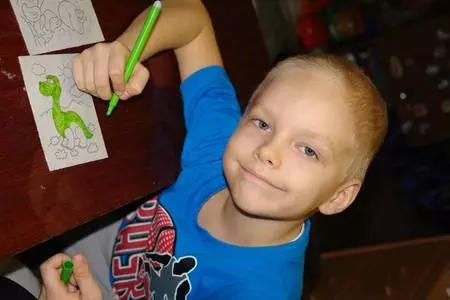Торт на 6-летие моего сыночка: шаг 1