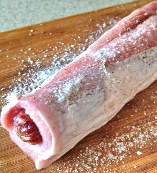 Буженина "идеальный праздник" или мясо для новогодней змейки: шаг 5