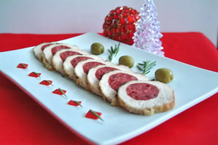 Буженина "идеальный праздник" или мясо для новогодней змейки: шаг 9