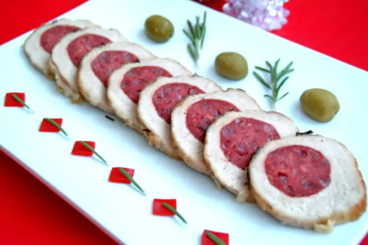 Буженина "идеальный праздник" или мясо для новогодней змейки: шаг 10