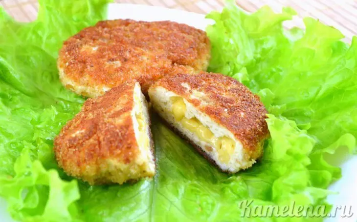 Куриные котлетки с сыром: шаг 10