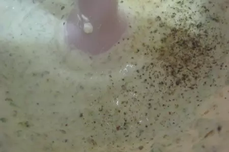 Куриные крылышки с овощами и соусом "полный гриль": шаг 7
