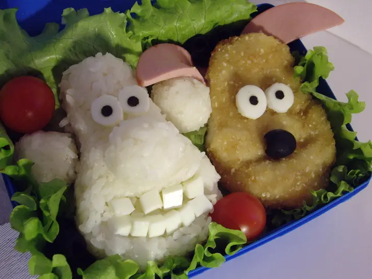 Отбивная куриная в кунжутной панировке («золотой петушок») в японском бэнто: шаг 6
