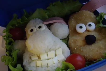 Отбивная куриная в кунжутной панировке («золотой петушок») в японском бэнто: шаг 8