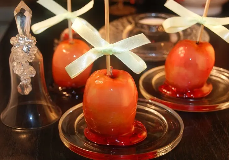 Засахаренные (карамельные) яблоки - candied apples: шаг 5