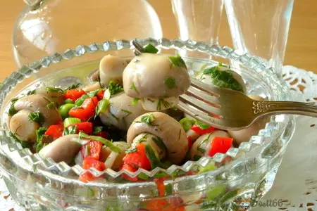 Шампиньоны маринованные " успеем за два часа до боя курантов": шаг 8