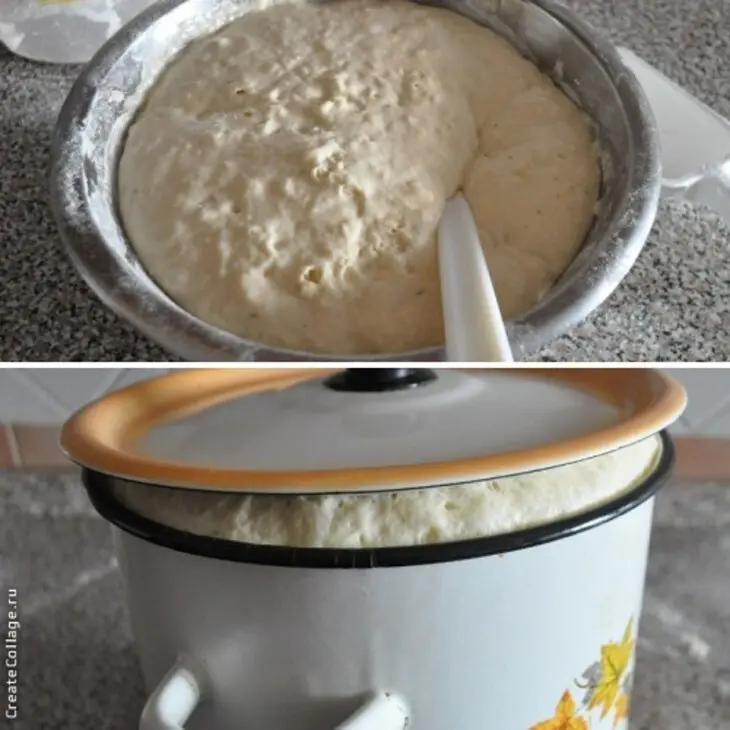 Змейка с  орехами и черносливом.: шаг 1