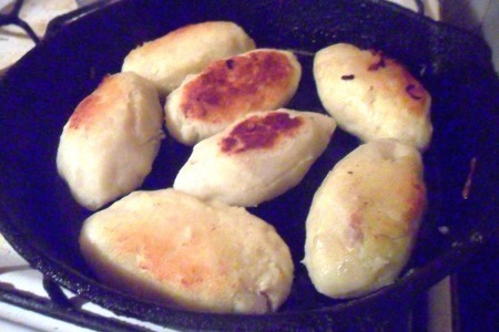 Картофельные зразы с куриным мясом: шаг 5
