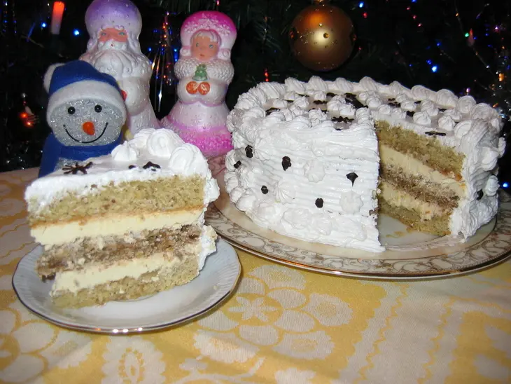 Торт новый год-часы 12 бьют!!!: шаг 8