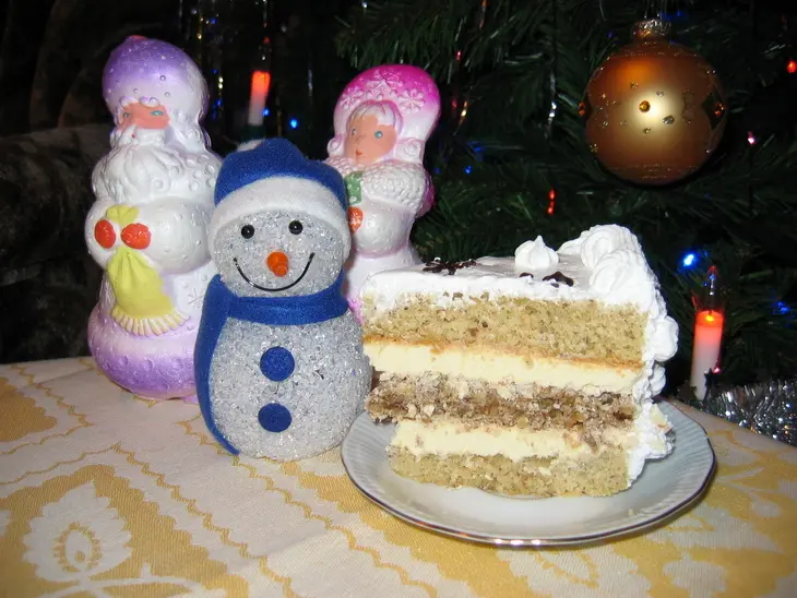 Торт новый год-часы 12 бьют!!!: шаг 9