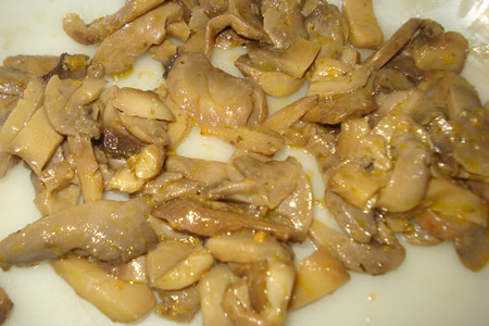 Салат с грибами и мясом : шаг 1