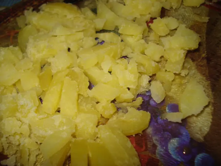 Салат с грибами и мясом: шаг 2