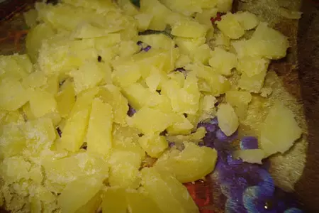 Салат с грибами и мясом: шаг 2