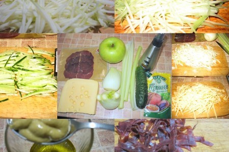 Вкусно-витаминный хрустящий салат: шаг 1