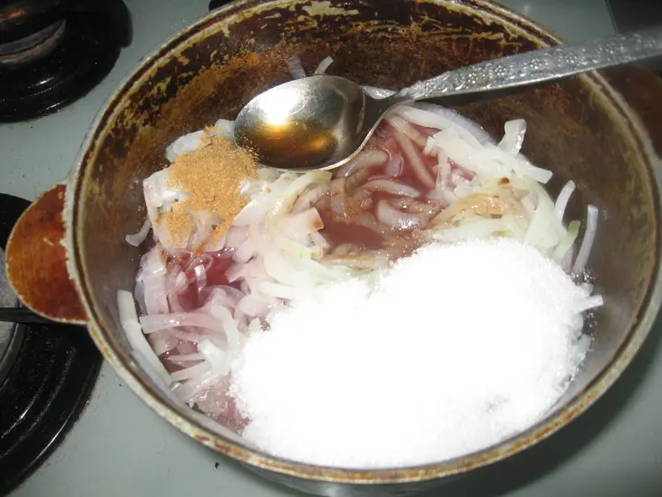 Confit de onion (луковый конфитюр): шаг 4