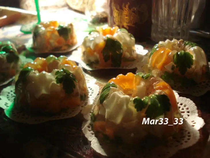 Праздничное заливное из мяса (дубль2): шаг 7