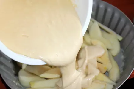 Грушевый пирог: шаг 6