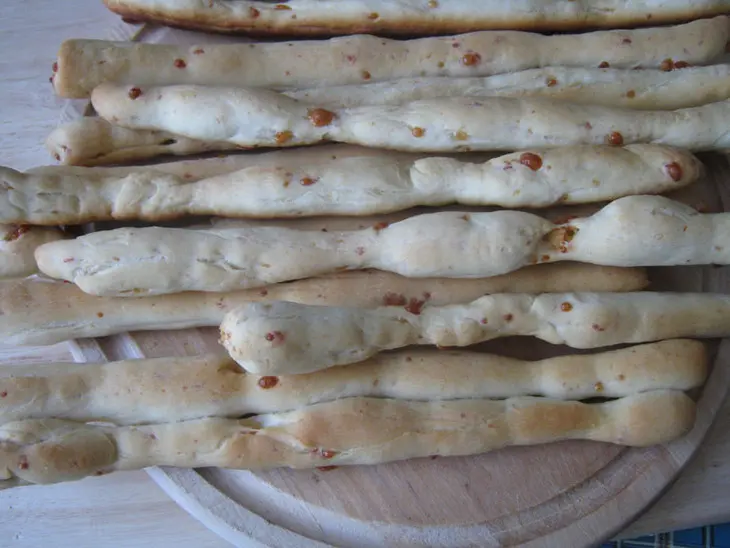 Гриссини с пармезаном - grissini con parmigiano: шаг 8