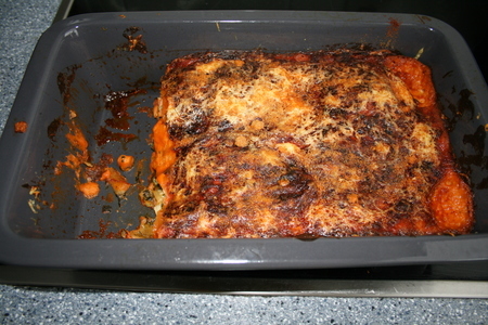 Лазанья с лососем и шпинатом (lachs-spinat-lasagne): шаг 2